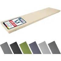 Garronda Bankauflage 150x40 cm ca. 4 cm dick Sitzkissen Outdoor für Gartenbank und Hollywoodschaukel Polster Auflage für Sitzbank wasserabweisend UV-beständig mit Bändern GD-0220 Cappuccino