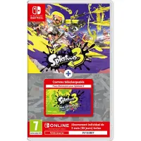Splatoon 3 + Pass d'Extension (Code) + 3 mois d'abonnement au Switch Online (Code) Jeu Switch
