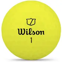 Wilson Golfbälle Staff Model X - 12er Pack, gelb
