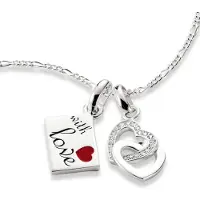 Thomas Sabo Charm-Anhänger Liebesbrief Connect Silber