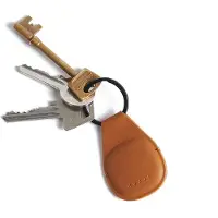 Mujjo Canopy Keychain for AirTag - Tan