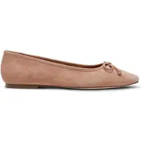 Steve madden Malinda Flat Shoes Tan Suede Größe: 41 | Ballerinas Outlet | Damen