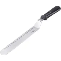 Westmark Winkelpalette, Zum Verstreichen von Creme, Sahne, Glasur etc. auf Torten und Gebäck, Mit Maßeinheit (18 cm)