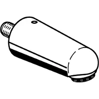 Hansa 04860100 Sportkopfbrause Hansajet DN15 verchromt