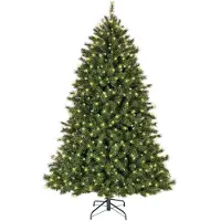 Everlands Malmö Fichte led 440 Lichter 210 cm (groen)