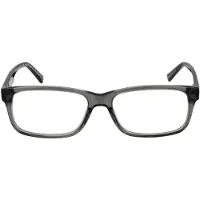 Timberland TB1847 Unisex-Brille inkl. Gläser Vollrand Quadratisch Acetat-Gestell 55/16/145, grau