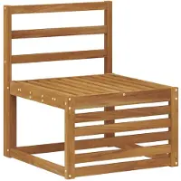 vidaXL Outdoor-Sofagarnitur 7 stk. Natur Polyester