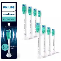 Philips Sonicare ProResults ProResults HX6018/87 Bürstenköpfe (8er-Pack), 8 Stück(e), Weiß, 3 Monat( e), Medium, 62000 Bewegungen pro Minute,