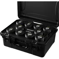 DZOfilm VESPID PRIME 10-Lens Kit 21/25/35/40/50/75/100/125mm T2.1 mit 16mm T2.8 und Makro 90 T2.8 für PL/EF-Mount