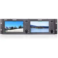 Swit Dual 7-Zoll FHD Rack LCD Monitor M-1073H