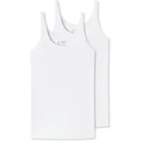Schiesser Top Damen 175994 95/5 White (2er Set)-XXXXL