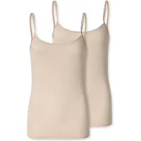Schiesser Top Damen 162895 Modal Essentials Sand (2er Set)-S