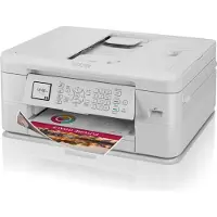 Brother MFC-J1010DW, Tintenstrahl, Farbdruck, 1200 x 6000 DPI, A4, Direktdruck, Grau, Weiß