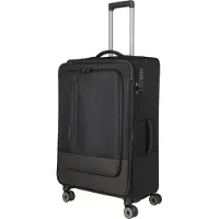 Travelite Weichgepäck-Trolley "CROSSLITE Reisekoffer Weichgepäck" 88 l 4 Rollen Koffer, mit TSA-Schloss, wasserabweisendes Material