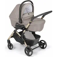 Cam Fluido Easy, Betthimmel, Traditioneller Kinderwagen, Unisex, Faltbar, Beige