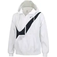 Nike Sportjacke / Kapuzenjacke für Damen, Farbe:Weiß, Größe:M