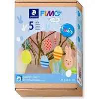 Fimo Modelliermasse FIMOair easter bunnies