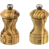 Peugeot Salz- & Pfeffermühle Bistro Olivenholz 10 cm