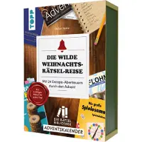 Sonstige Verlage Die Rätselbibliothek. Adventskalender - Die wilde Weihnachts-Rätsel-Reise. Mit 24 Escape-Abenteuern durch den Advent