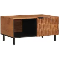 vidaXL Couchtisch Braun 80 x 50 x 40 cm Massivholz Mango
