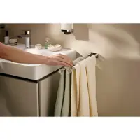 Hansgrohe AddStoris S Handtuchhalter zweiarmig, 41787000, Farbe: Chrom