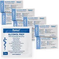 Romed Alkoholtupfer, 65 x 30 mm, 2-lagig 50x100 St Tupfer