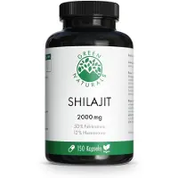Green Naturals Shilajit 2000mg 50% Fulvinsäure Kps 150 St Kapseln