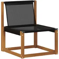 vidaXL Outdoor-Sofagarnitur 5 stk. Natürlich und Hellgrau