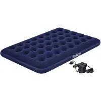Bestway Luftbett 191 x 137 x 22 cm | mit externer Elektropumpe | für 2 Personen