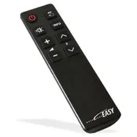Velleman VRC1730, TV, IR Wireless, Drucktasten, Schwarz