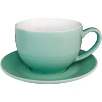 Olympia Cappuccinotasse aqua 34cl - 12 Stück