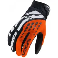 Kenny Racing Cross-/Enduro-Handschuhe, Track Orange, Farbe Schwarz/Orange/Weiss, Grösse Xxxl