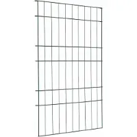 vidaXL Teichzaun Set 8 stk. 50 x 80 cm Stahl Grün