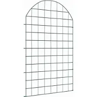 vidaXL Teichzaun Set 8 stk. 50 x 80 cm Stahl Grün