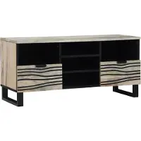 vidaXL TV-Einheiten 100 x 33 x 46 cm Weiß Holzwerkstoff