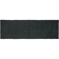 vidaXL Bereichsteppich Dunkelgrau 80 x 250 cm Jute
