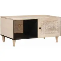 vidaXL Couchtisch Weiß 100 x 54 x 40 cm Holzwerkstoff