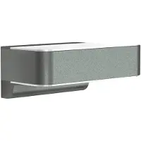 Steinel Außenleuchte L 810 C Anthrazit, Up-/Downlight mit Bluetooth Connect