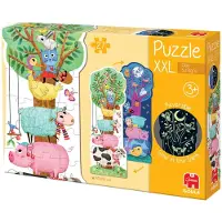 Goula - Puzzle XXL Farm Day & Night, 27 Stück(e), Tiere, 3 Jahr(e)