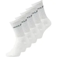 Jack & Jones Tennissocken "JACREGEN TENNIS SOCK 5 PACK NOOS" Packung, 5 Paar tlg. mit Stretchanteil