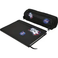 Mister tee NASA Notebook & Pencilcase Set black one size