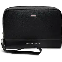 Tommy Hilfiger TH CENTRAL POUCH Herren Handtasche Schwarz : Größe - UNICA Größe: UNICA
