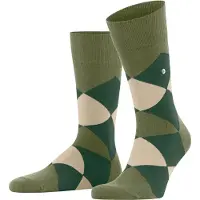 Burlington Socken "Clyde" Einheitsgröße 40-46, modernes Argyle-Muster, -Clip
