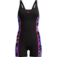 Speedo Hyperboom Splice Muscleback Legsuit Badeanzug Damen 38