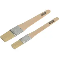 Kaiser Backpinsel-Set 2-teilig Backpinsel Naturborsten 1" und 1,5" 20,5cm