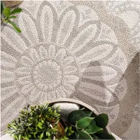 TT Home In-& Outdoorteppich Wetterfest Garten Orientalisches Marokkanisches Boho Design Größe 80x250 cm