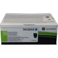 Lexmark 74C20C0, 3000 Seiten, Cyan, 1 Stück(e)