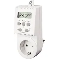 Knebel Thermostat TS05 für Steckdose einfach/digital, 230 V 16 A