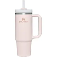 Stanley Quencher H2.O FlowStateTM Tumbler Edelstahlbecher mit Strohhalm medium Rose Quartz 2.0 1 St.