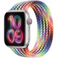 Apple Geflochtenes Solo Loop für Watch | 38/40/41/42 mm - Größe 4 - Pride Edition